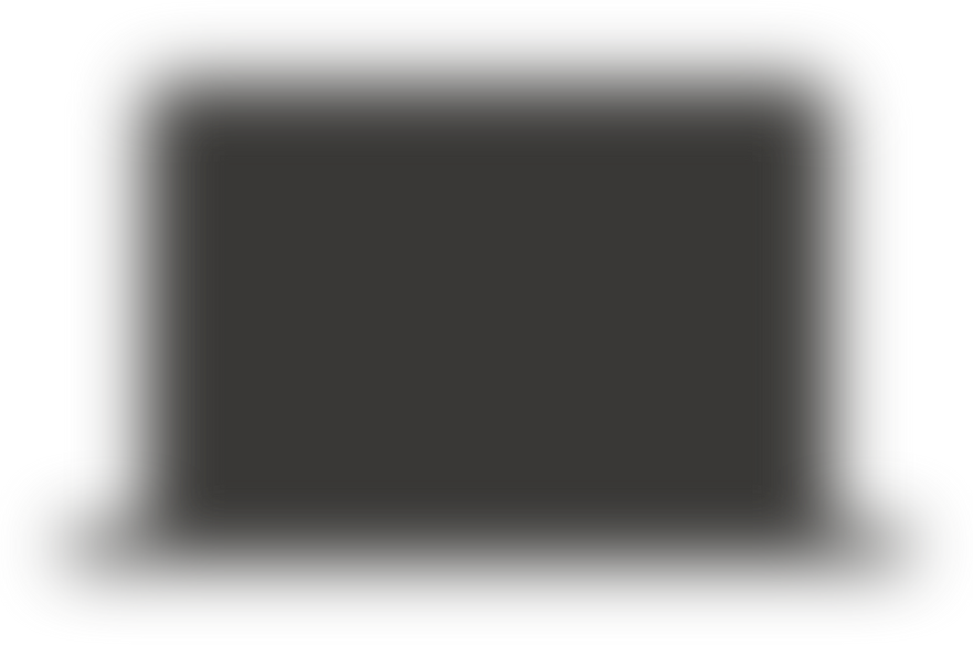 Black Computer Blur Shadow